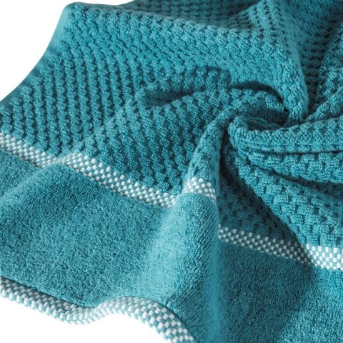 Ręcznik frotte CALEB 70x140 cm kolor turkusowy Ręcznik frotte CALEB 70x140 cm kolor turkusowy