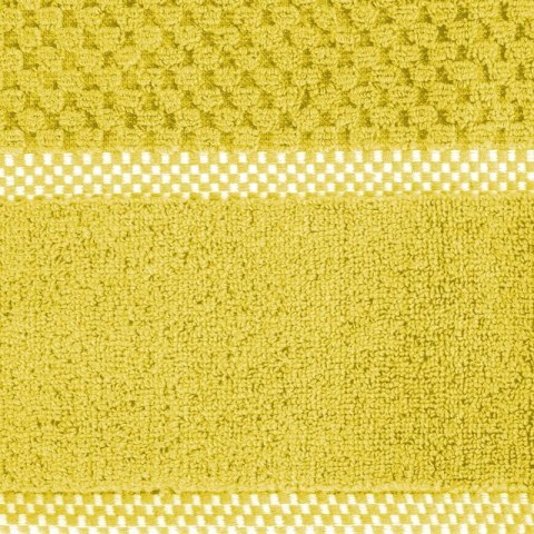 Ręcznik frotte CALEB 70x140 cm kolor musztardowy Ręcznik frotte CALEB 70x140 cm kolor musztardowy