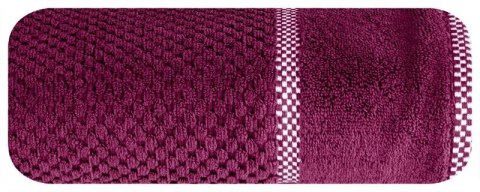Ręcznik frotte CALEB 70x140 cm kolor amarantowy Ręcznik frotte CALEB 70x140 cm kolor amarantowy