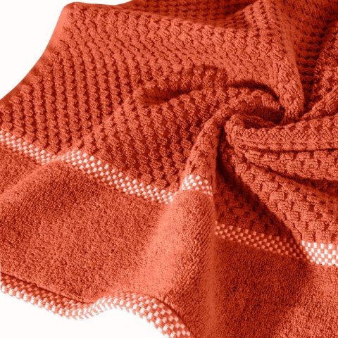 Ręcznik frotte CALEB 50x90 cm kolor pomarańczowy Ręcznik frotte CALEB 50x90 cm kolor pomarańczowy
