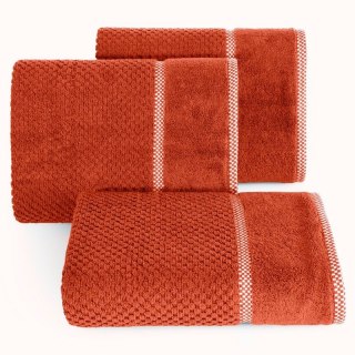 Ręcznik frotte CALEB 70x140 cm kolor pomarańczowy