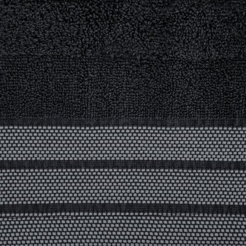 Ręcznik bawełniany PATI 70x140 cm kolor czarny