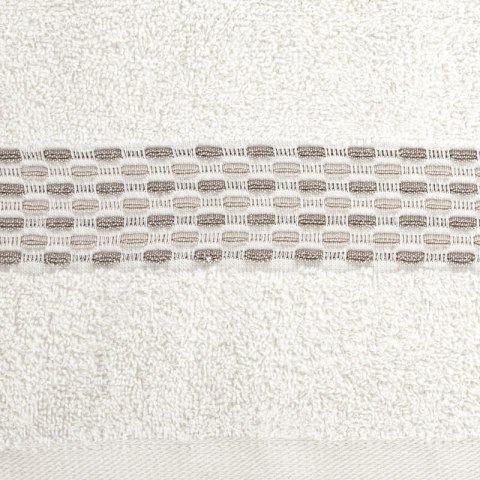 Ręcznik bawełniany RIVA 70x140 cm kolor kremowy Ręcznik bawełniany RIVA 70x140 cm kolor kremowy