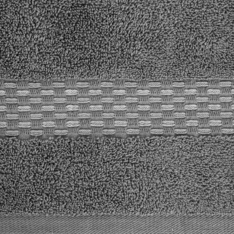 Ręcznik bawełniany RIVA 70x140 cm kolor stalowy Ręcznik bawełniany RIVA 70x140 cm kolor stalowy
