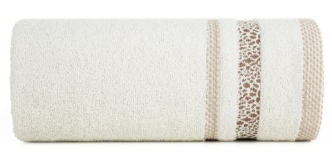 Ręcznik bawełniany TESSA 50x90 cm kolor kremowy Ręcznik bawełniany TESSA 50x90 cm kolor kremowy