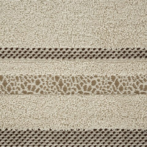 Ręcznik bawełniany TESSA 50x90 cm kolor beżowy Ręcznik bawełniany TESSA 50x90 cm kolor beżowy