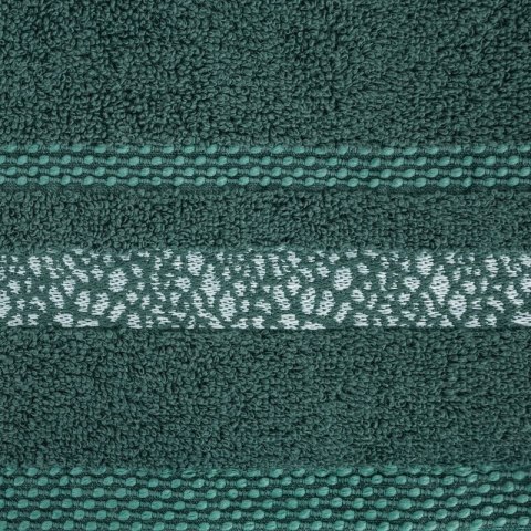 Ręcznik bawełniany TESSA 30x50 cm kolor ciemnozielony Ręcznik bawełniany TESSA 30x50 cm kolor ciemnozielony