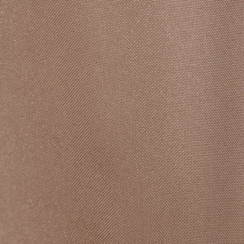 Zasłona z jednobarwnej, gładkiej tkaniny ADORE 140x250 cm kolor jasnobrązowy