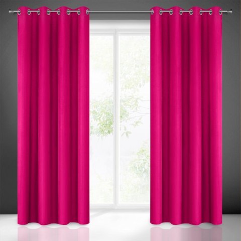 Zasłona gotowa RITA 140x250 cm kolor amarantowy Zasłona gotowa RITA 140x250 cm kolor amarantowy