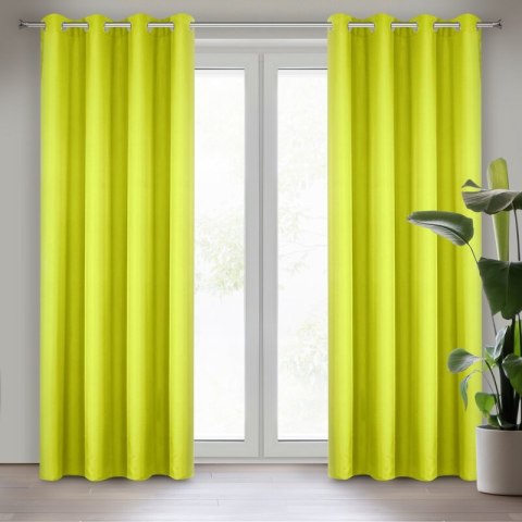Zasłona gotowa RITA 140x250 cm kolor jasnozielony Zasłona gotowa RITA 140x250 cm kolor jasnozielony