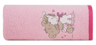 Ręcznik dziecięcy BABY 50x90 cm kolor różowy