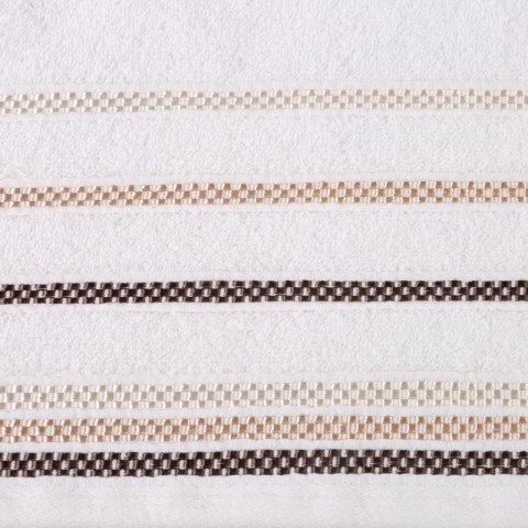 Ręcznik bawełniany LIVIA 30x50 cm kolor kremowy Ręcznik bawełniany LIVIA 30x50 cm kolor kremowy