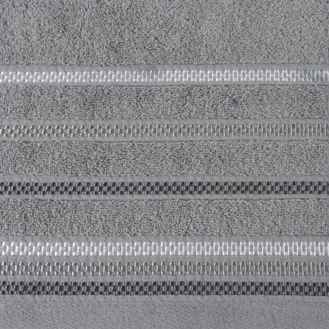 Ręcznik bawełniany LIVIA 50x90 cm kolor stalowy Ręcznik bawełniany LIVIA 50x90 cm kolor stalowy