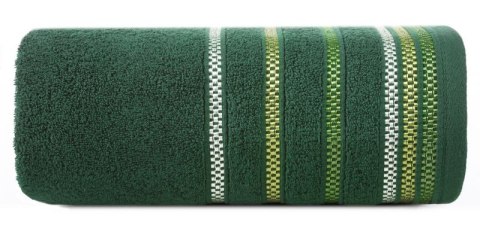 Ręcznik bawełniany LIVIA 70x140 cm kolor ciemnozielony Ręcznik bawełniany LIVIA 70x140 cm kolor ciemnozielony