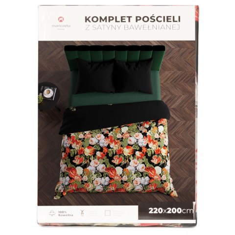 TULIPAS Komplet pościeli z satyny bawełnianej, 160x200cm 100011/SAT/000/160200/1