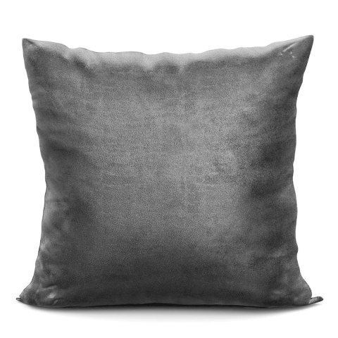 Poszewka dekoracyjna VELVI 50x50 cm kolor ciemny szary Poszewka dekoracyjna VELVI 50x50 cm kolor ciemny szary