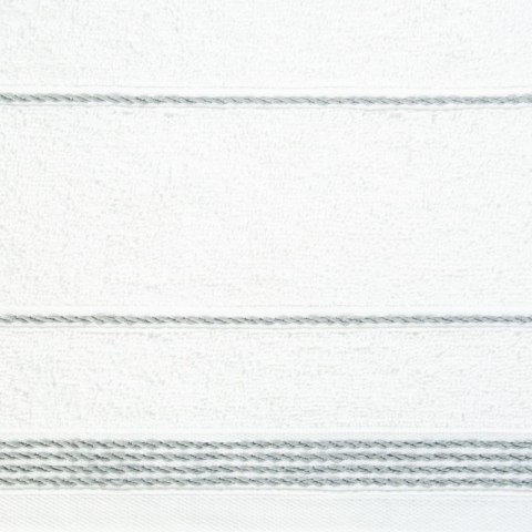 Ręcznik z bordiurą MIRA 70x140 cm kolor biały Ręcznik z bordiurą MIRA 70x140 cm kolor biały