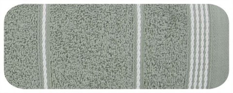 Ręcznik z bordiurą MIRA 70x140 cm kolor stalowy Ręcznik z bordiurą MIRA 70x140 cm kolor stalowy