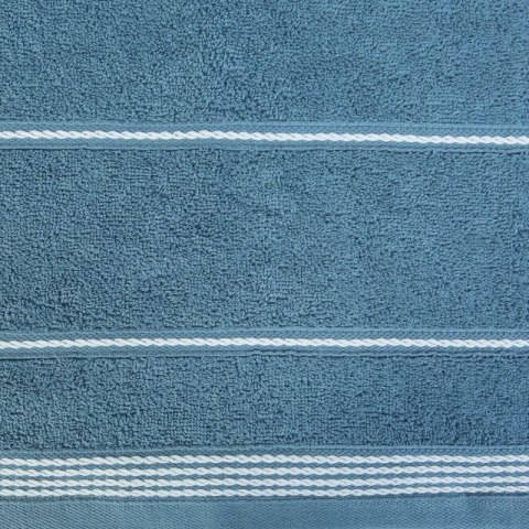 Ręcznik z bordiurą MIRA 70x140 cm kolor niebieski Ręcznik z bordiurą MIRA 70x140 cm kolor niebieski