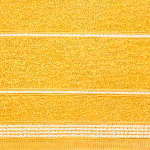 Ręcznik z bordiurą MIRA 70x140 cm kolor żółty Ręcznik z bordiurą MIRA 70x140 cm kolor żółty