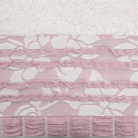 Ręcznik bawełniany ROSSI 70x140 cm kolor kremowy Ręcznik bawełniany ROSSI 70x140 cm kolor kremowy