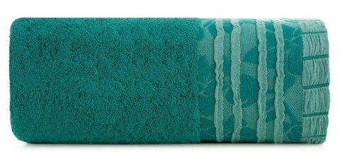 Ręcznik bawełniany ROSSI 50x90 cm kolor zielony Ręcznik bawełniany ROSSI 50x90 cm kolor zielony