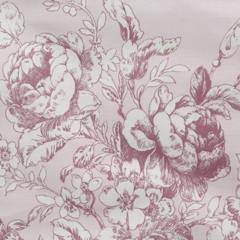 Komplet pościeli z bawełny REN 220x200 cm kolor jasnoróżowy Komplet pościeli z bawełny REN 220x200 cm kolor jasnoróżowy