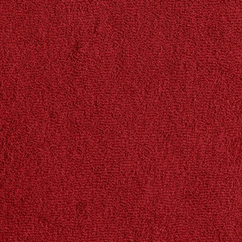 Prześcieradło frotte z gumką 120x200 cm kolor czerwony