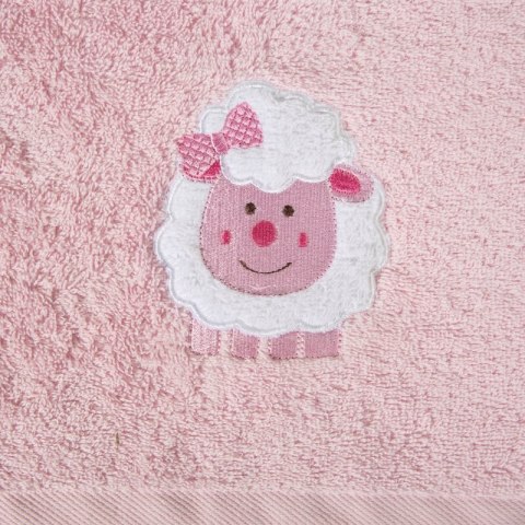 Ręcznik dziecięcy BABY 70x140 cm kolor różowy Ręcznik dziecięcy BABY 70x140 cm kolor różowy