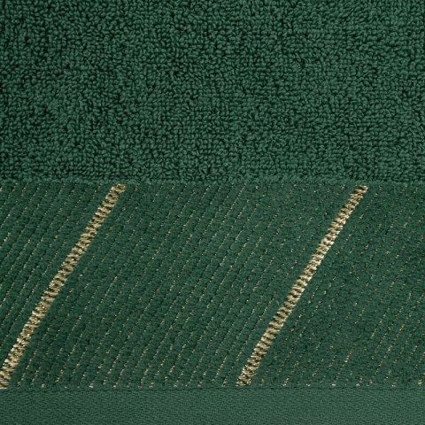 Ręcznik bawełniany EVITA 50x90 cm kolor butelkowy zielony Ręcznik bawełniany EVITA 50x90 cm kolor butelkowy zielony