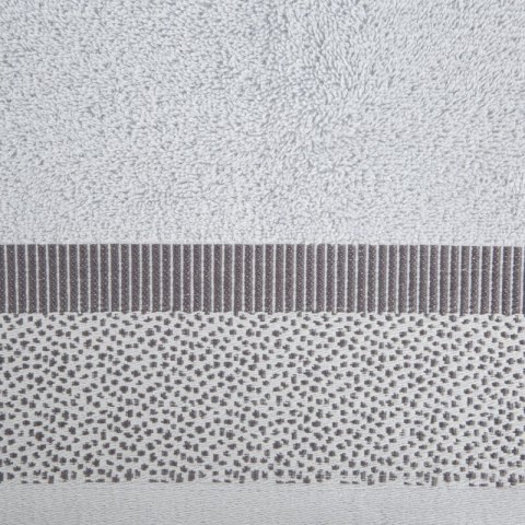 Ręcznik bawełniany MARIT 70x140 cm kolor srebrny