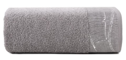 Ręcznik bawełniany METALIC 70x140 cm kolor stalowy Ręcznik bawełniany METALIC 70x140 cm kolor stalowy