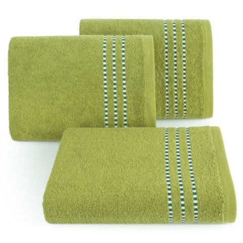 Ręcznik frotte FIORE 30x50 cm kolor oliwkowy Ręcznik frotte FIORE 30x50 cm kolor oliwkowy