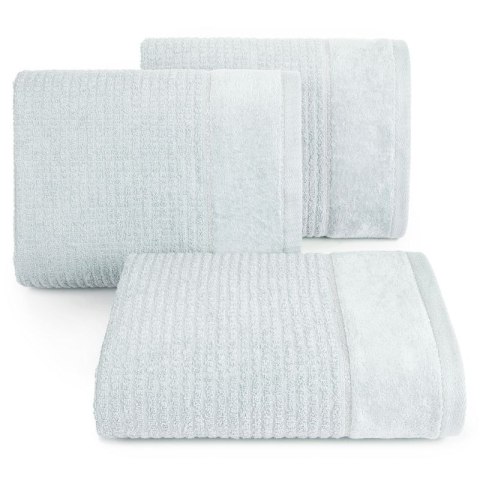 Ręcznik frotte GLORY 50x90 cm kolor srebrny Ręcznik frotte GLORY 50x90 cm kolor srebrny