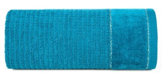 Ręcznik frotte GLORY 70x140 cm kolor turkusowy