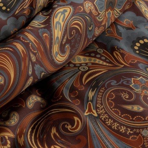 Komplet pościeli z makosatyny MOROCCO 160x200 cm kolor bordowy