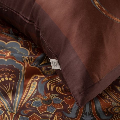 Komplet pościeli z makosatyny MOROCCO 220x200 cm kolor bordowy Komplet pościeli z makosatyny MOROCCO 220x200 cm kolor bordowy