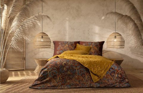 Komplet pościeli z makosatyny MOROCCO 220x200 cm kolor bordowy Komplet pościeli z makosatyny MOROCCO 220x200 cm kolor bordowy