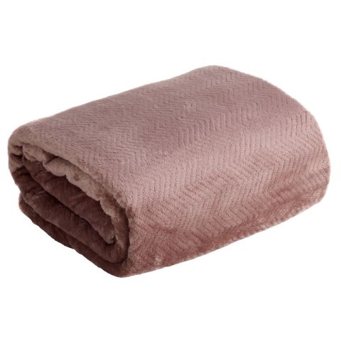 Ciepły i puchaty koc CINDY 170x210 cm kolor ceglany Ciepły i puchaty koc CINDY 170x210 cm kolor ceglany