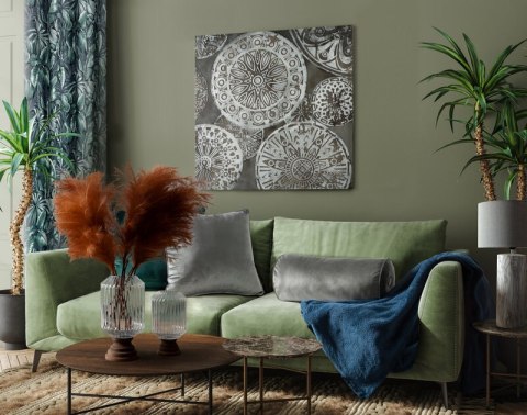 Ciepły i puchaty koc CINDY 70x160 cm kolor granatowy Ciepły i puchaty koc CINDY 70x160 cm kolor granatowy