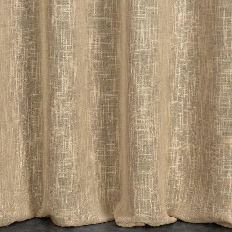 Zasłona gotowa LIREN 140x250 cm kolor beżowy