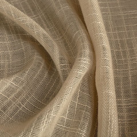 Zasłona gotowa LIREN 140x250 cm kolor beżowy