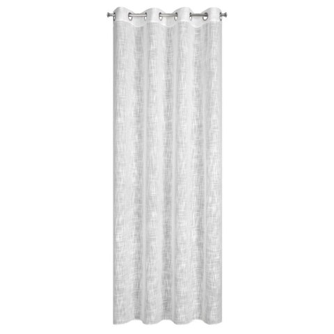 Zasłona gotowa LIREN 140x250 cm kolor biały
