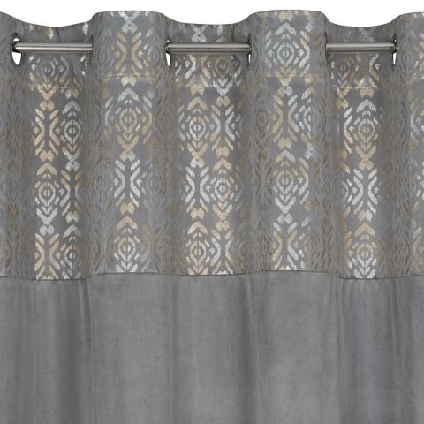 Zasłona gotowa LIZA 140x250 cm kolor stalowy