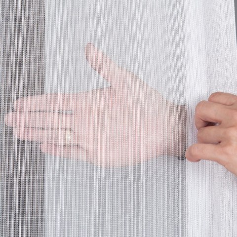Firanka fantazyjna z ołowianką 001020 wysokość 300 cm kolor biały Firanka fantazyjna z ołowianką 001020 wysokość 300 cm kolor biały