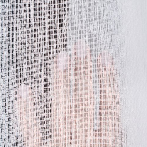Firanka fantazyjna z ołowianką 001067 wysokość 300 cm kolor biały Firanka fantazyjna z ołowianką 001067 wysokość 300 cm kolor biały
