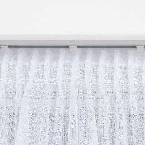 Firanka fantazyjna z ołowianką 001067 wysokość 300 cm kolor biały Firanka fantazyjna z ołowianką 001067 wysokość 300 cm kolor biały
