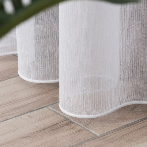 Firanka fantazyjna z ołowianką 001067 wysokość 300 cm kolor biały Firanka fantazyjna z ołowianką 001067 wysokość 300 cm kolor biały