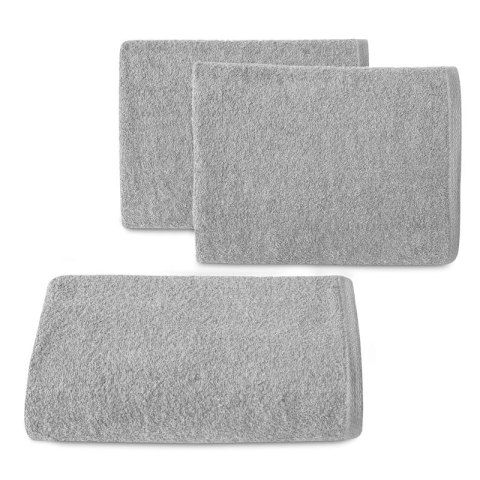 Ręcznik frotte GŁADKI1 50x90 cm kolor srebrny Ręcznik frotte GŁADKI1 50x90 cm kolor srebrny