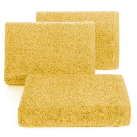 Ręcznik frotte GŁADKI1 30x50 cm kolor musztardowy Ręcznik frotte GŁADKI1 30x50 cm kolor musztardowy